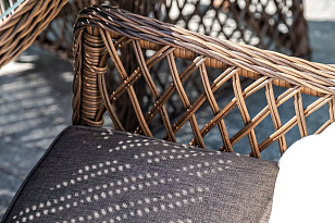 Кресло 4SIS Латте, цвет коричневый, садовая мебель