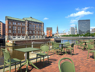 Стол Siesta Contract Sky 70 Цвет: оливковый, садовая мебель