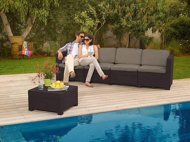 Лаунж зона Modus set коричневый 