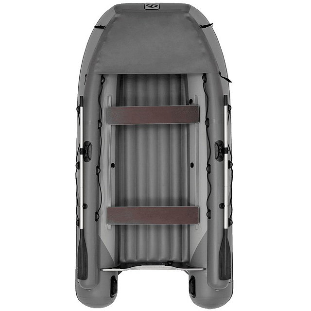 Лодка ПВХ Фрегат 370 Air F (НДНД) серая