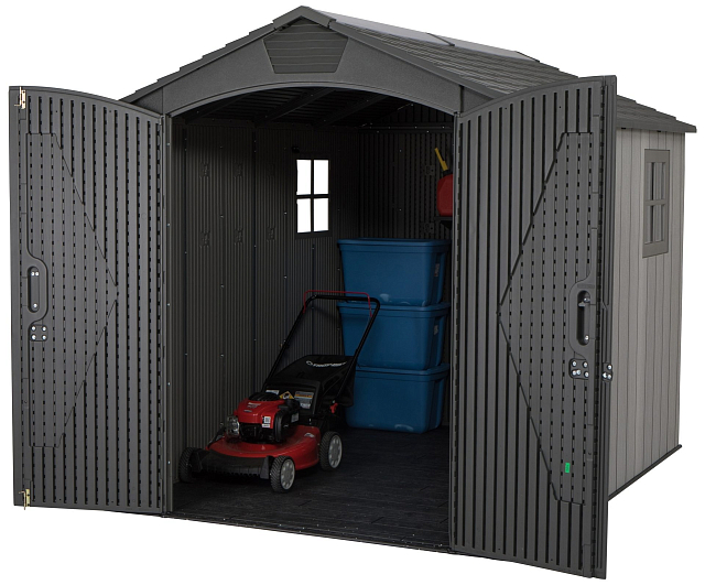 Пластиковый сарай Lifetime WoodLook 7 х 9.5 