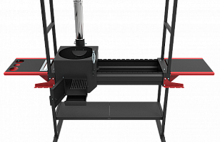 Печь-мангал Grillver Iscander 400 Inkline для сада