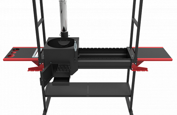 Печь-мангал Grillver Iscander 400 Inkline