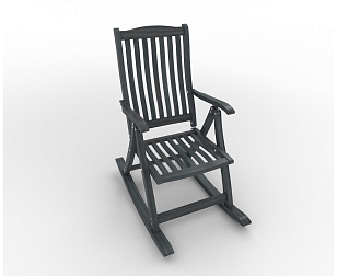 Кресло-качалка Leda Венеция раскладное, садовая мебель