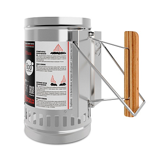 Стартер для розжига угля 800 Degrees Chimney Starter XL для приготовления пищи Стартер для розжига угля 800 Degrees Chimney Starter XL для сада