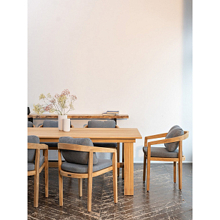 Обеденная группа из тика Joygarden Vento L, садовая мебель