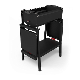 Мангал Grillver Kraftiks Black на подставке