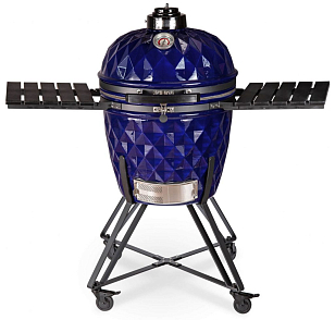гриль керамический diamond egg xl цвет: синий для приготовления пищи гриль керамический diamond egg xl цвет: синий для дачи