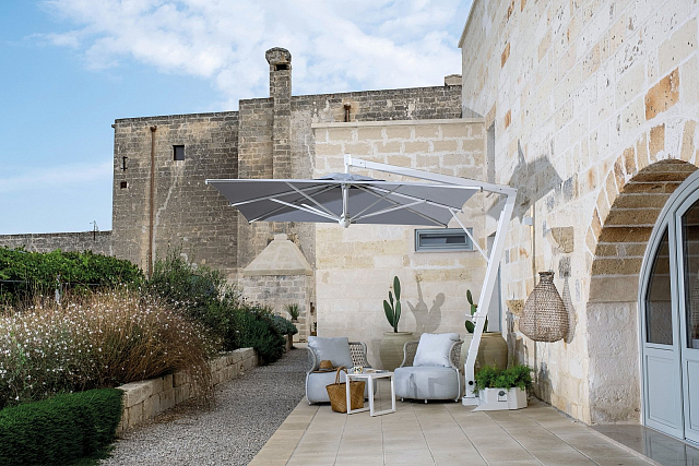 Зонт профессиональный Scolaro Pompei Braccio 350 х 350 