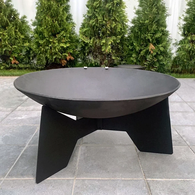Стальная чаша для огня Concretika Y 80 