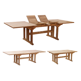 Обеденный комплект Brafritid Neapel-Turin 8 Цвет: натуральный, садовая мебель