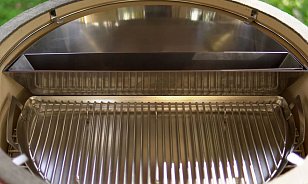 керамический гриль slow ‘n sear deluxe kamado gen 2, 57 см для дачи