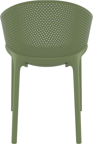 Кресло Siesta Contract Sky Pro Цвет: оливковый для дачи Кресло Siesta Contract Sky Pro Цвет: оливковый, садовая мебель