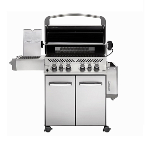 Гриль газовый Napoleon Prestige 500 (стальной, с ИК горелкой 3/3)