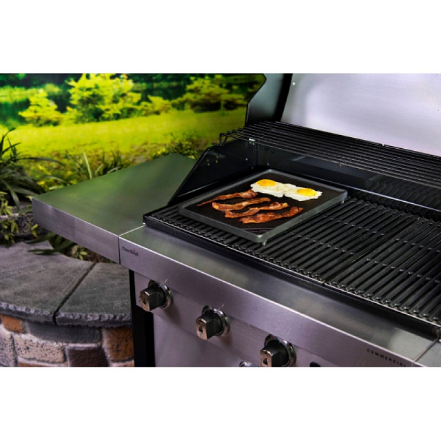 Противень планча, чугунный Char-Broil для боковой горелки