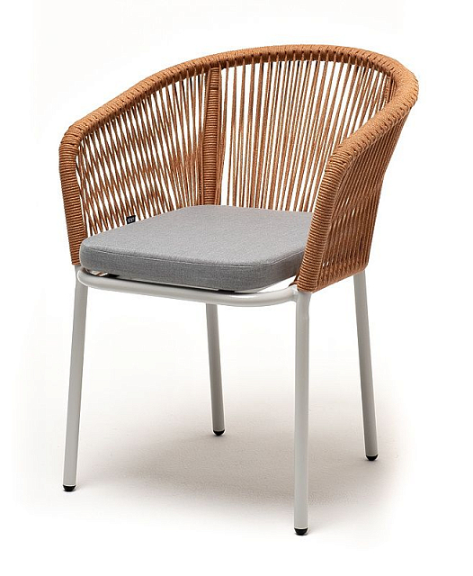 Обеденная группа 4SIS Аркобалено на 4 персоны, цвет белый / мультиколор 