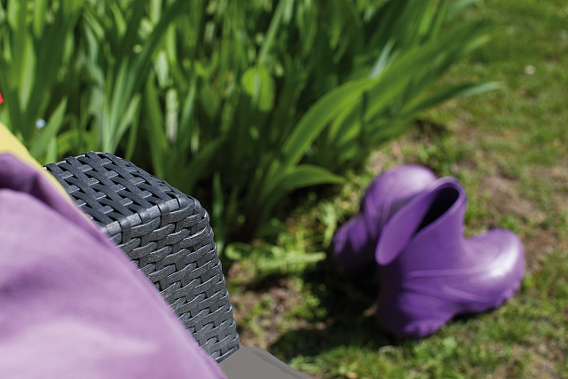 Диван Keter Corfu love seat графит 