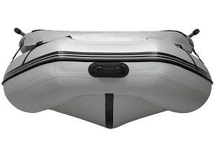 Лодка ПВХ Фрегат 370 F серая для хобби и пикника