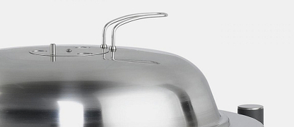 Ручка крышки не нагревается