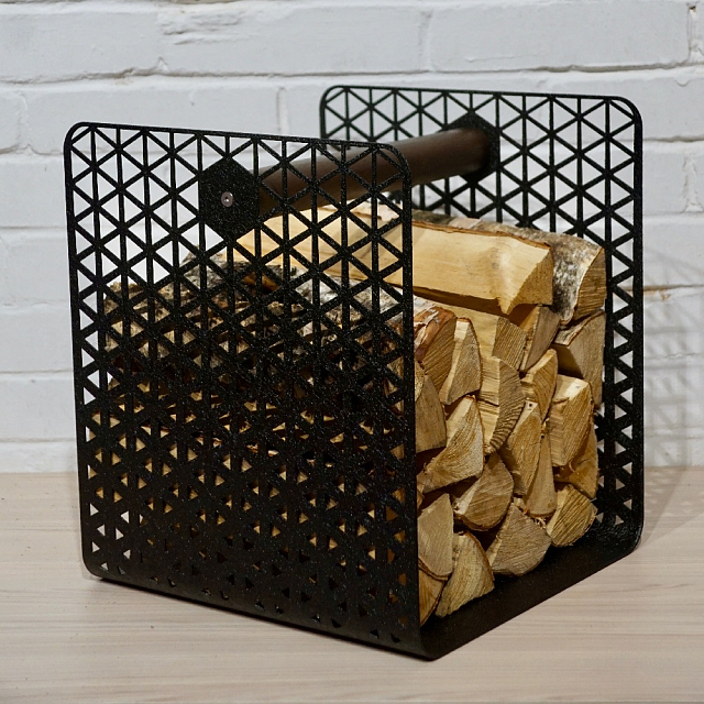 Дровник Grey stone Woodbox trigon