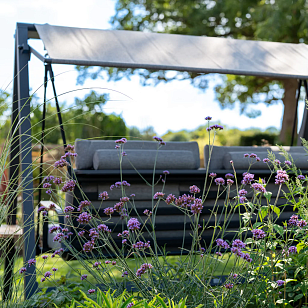 Качели Brafritid Malmo антрацит, серый для дачи Качели Brafritid Malmo антрацит, серый, садовая мебель