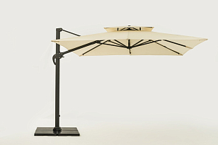 Зонт уличный Brafritid Varallo бежевый, садовая мебель