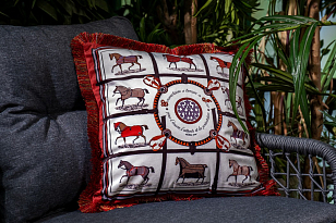 Плетеный диван Joygarden Lucca трехместный, садовая мебель