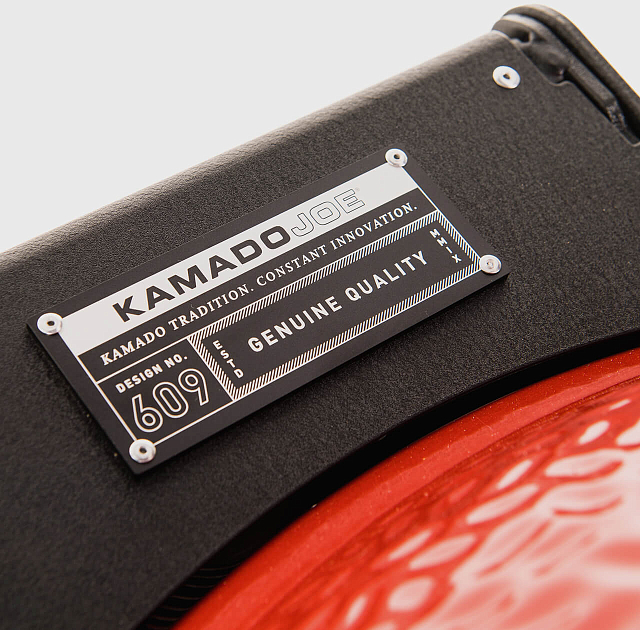 Керамический угольный гриль Kamado Big Joe III Red