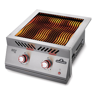 Встраиваемая горелка Napoleon инфракрасная двойная для приготовления пищи Встраиваемая горелка Napoleon инфракрасная двойная для сада