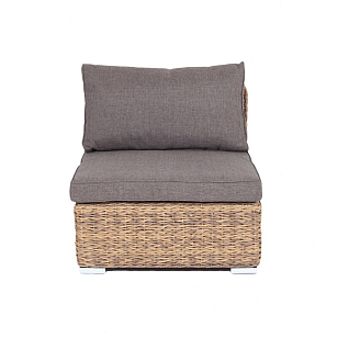 Модуль прямой 4SIS Лунго (гиацинт) Цвет: соломенный, садовая мебель