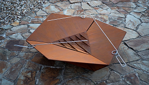 Чаша для костра NOX HEXAGON II для сада и загородного дома Чаша для костра NOX HEXAGON II, уличное оборудование