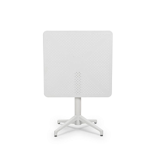 Стол Tilia Moon с откидным верхом 70 х 70 Цвет Белый, садовая мебель