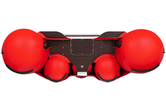 Лодка ПВХ Фрегат 480 FM Light Jet красная