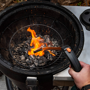 Газовая горелка Oklahoma Joe's для розжига угля для сада