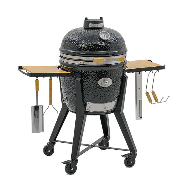 Керамический гриль Monolith Classic TWO.55 Set, черный