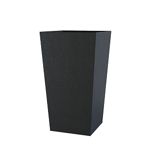 Кашпо Concretika Conic Nero, уличное оборудование