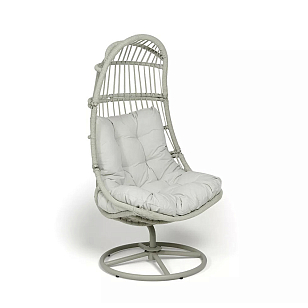 Подвесное кресло 4SIS Севилья, цвет светло-серый, садовая мебель