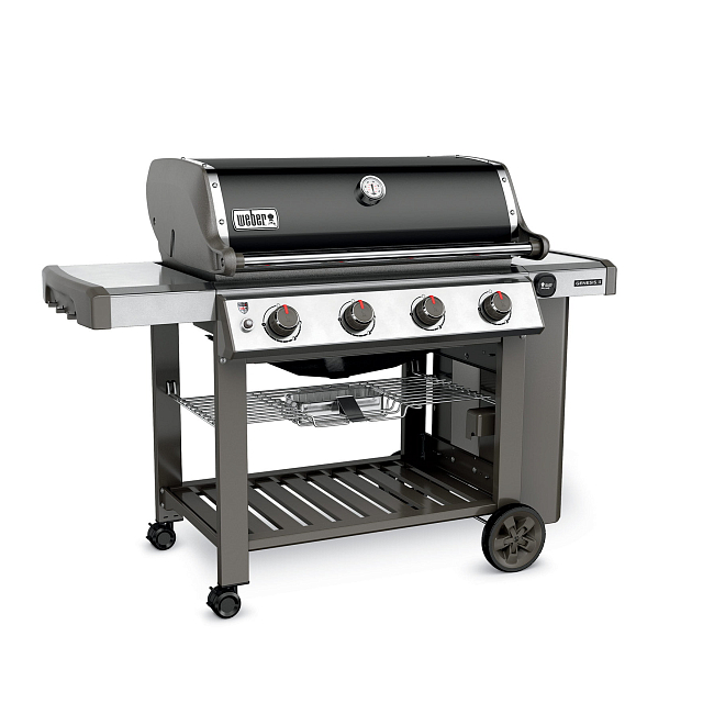 гриль газовый weber genesis ii e-410 gbs, черный