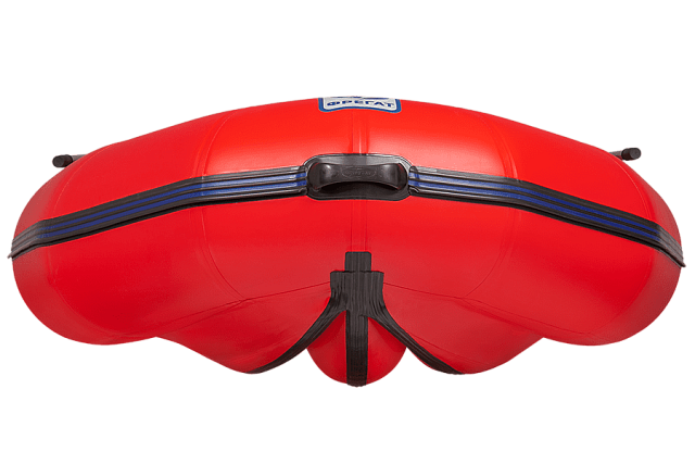 Лодка ПВХ Фрегат 430 FM Light Jet/L/S красная