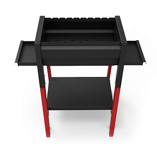 Мангал Grillver Partix 500 Air на подставке для сада