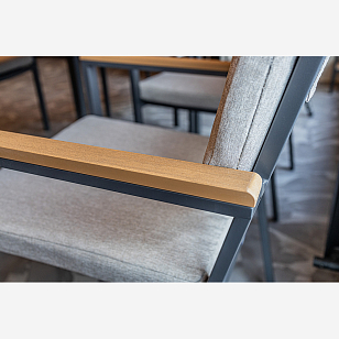 Обеденный комплект Lite Oscar со столешницей из поливуда, садовая мебель