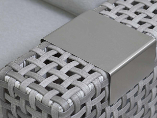 Лаунж-зона 4SIS Тито, цвет серый, садовая мебель