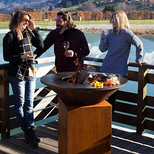 Дровяной гриль-очаг OFYR Classic 100-100 OСS для приготовления пищи Дровяной гриль-очаг OFYR Classic 100-100 OСS для сада