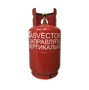 Газовый баллон 27л Стальной для сада