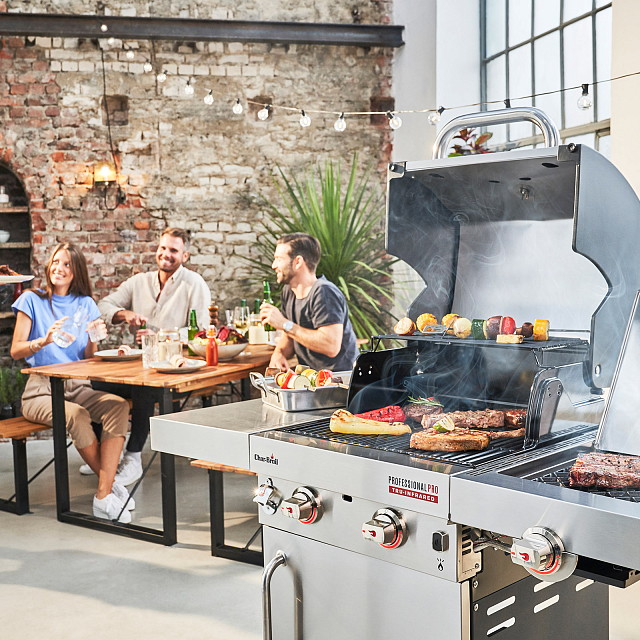 гриль газовый char-broil professional pro 2s