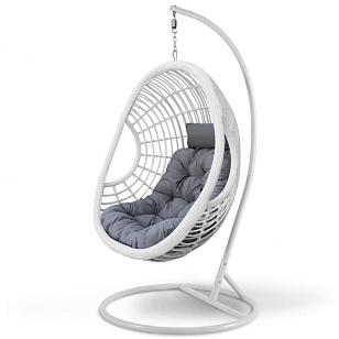 Подвесное кресло Cocoon Chair 300GW White, садовая мебель