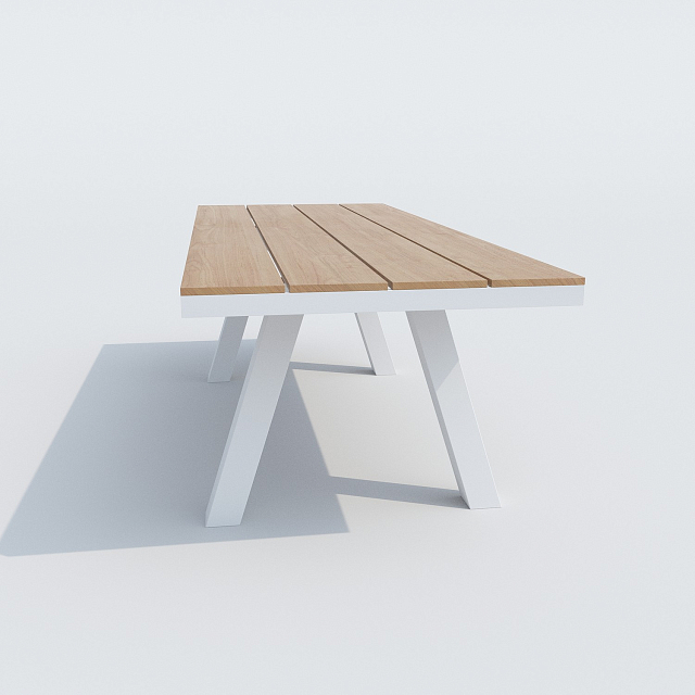 Стол Ideal Patio Mirra 220 Цвет: белый 