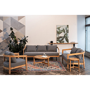 Диванная группа из тика Joygarden Vento XL, садовая мебель