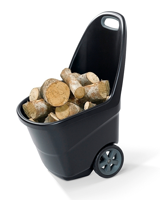 Тележка садовая Keter Easy Go XL 62 л Цвет: антрацит 