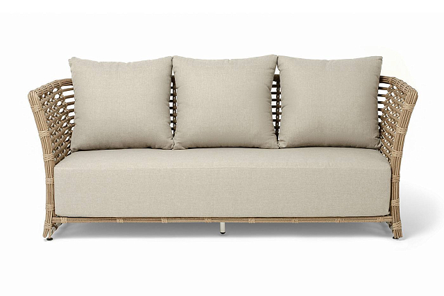 Диван 4SIS Валенсия 3-местный Цвет: соломенный 